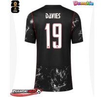 Kanada Alphonso Davies #19 Koszulka Wyjazdowa damskie MŚ 2026 Krótki Rękaw